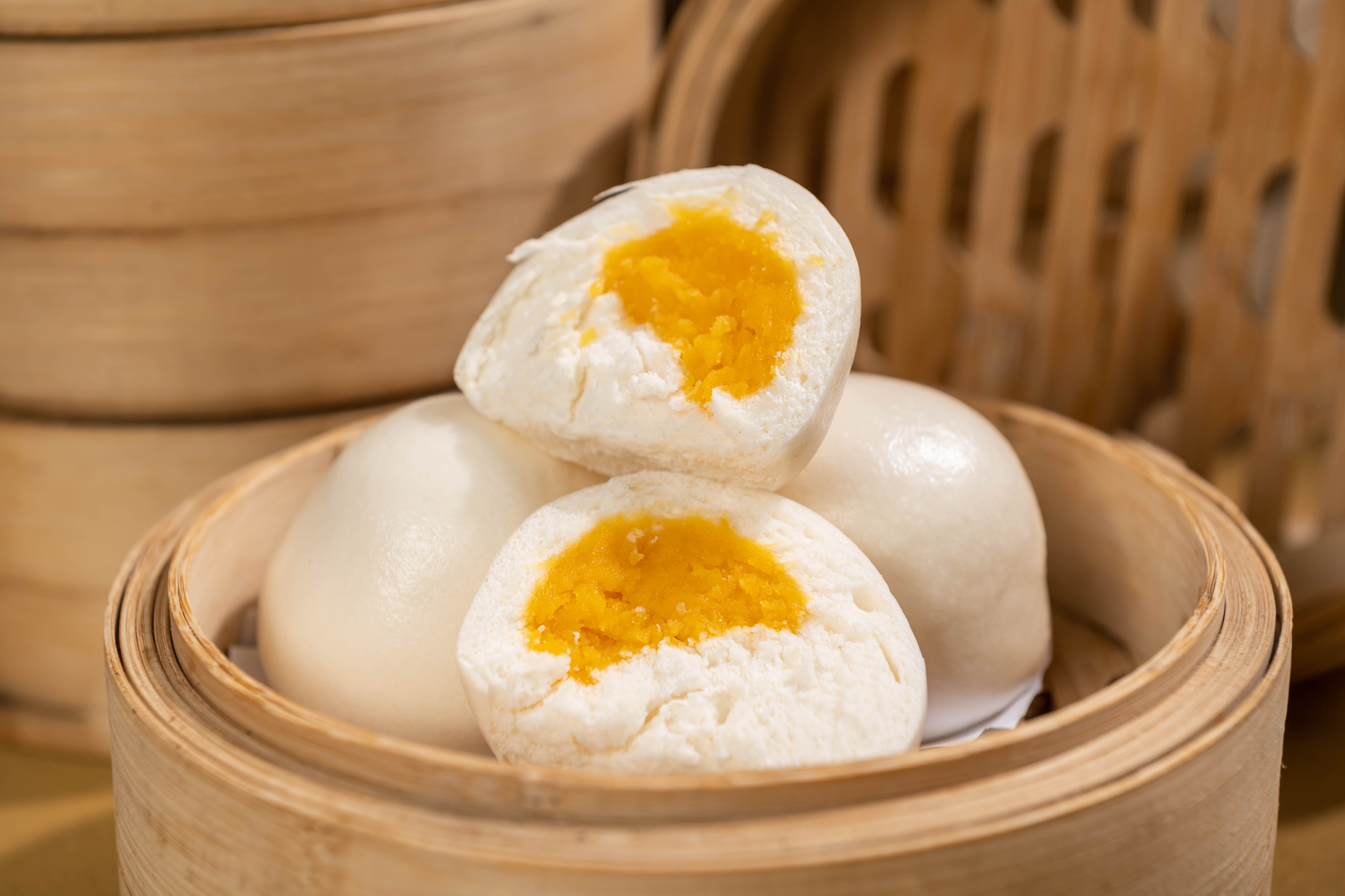 Steamed Egg Custard Bun