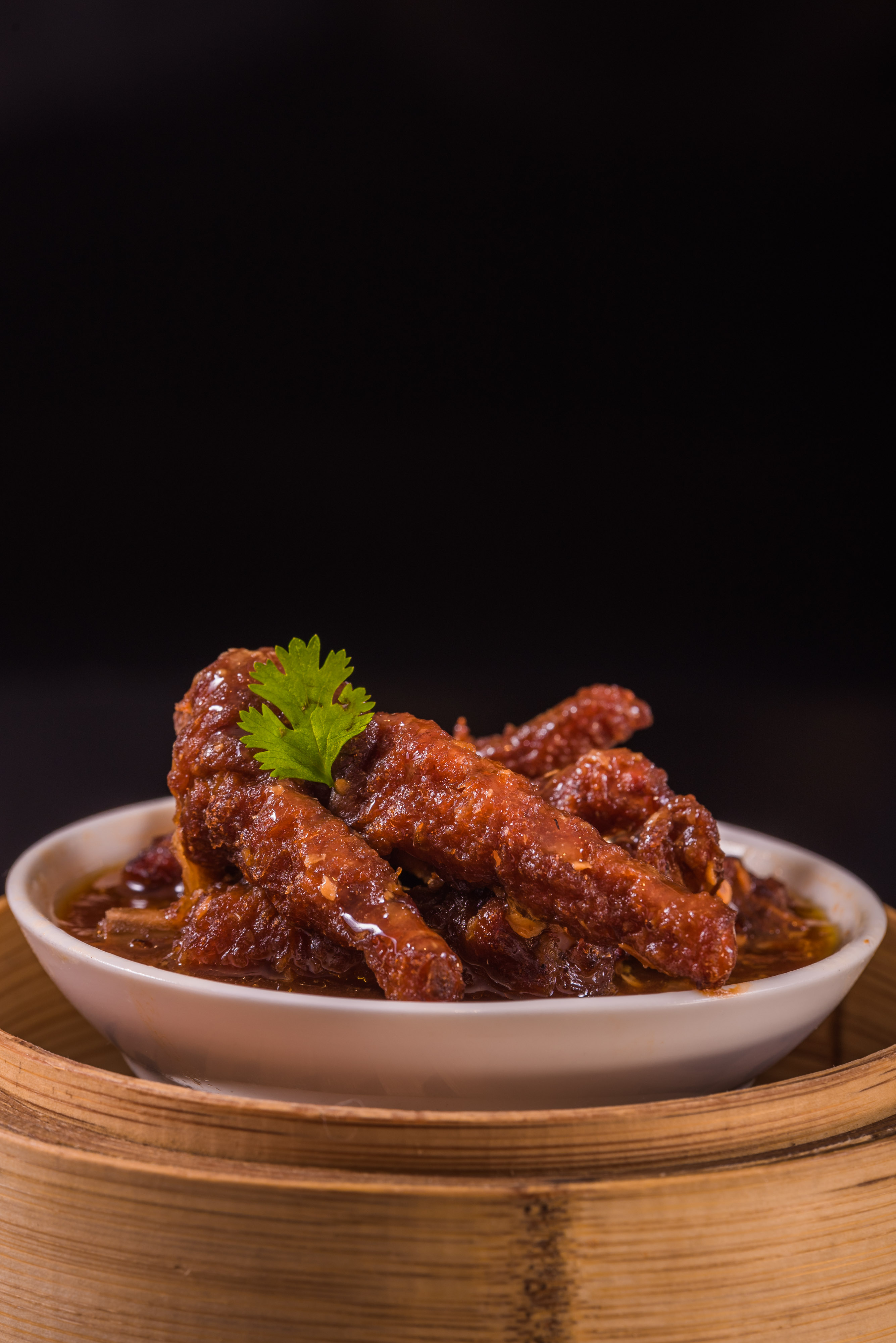 Chicken Feet with Char Siu