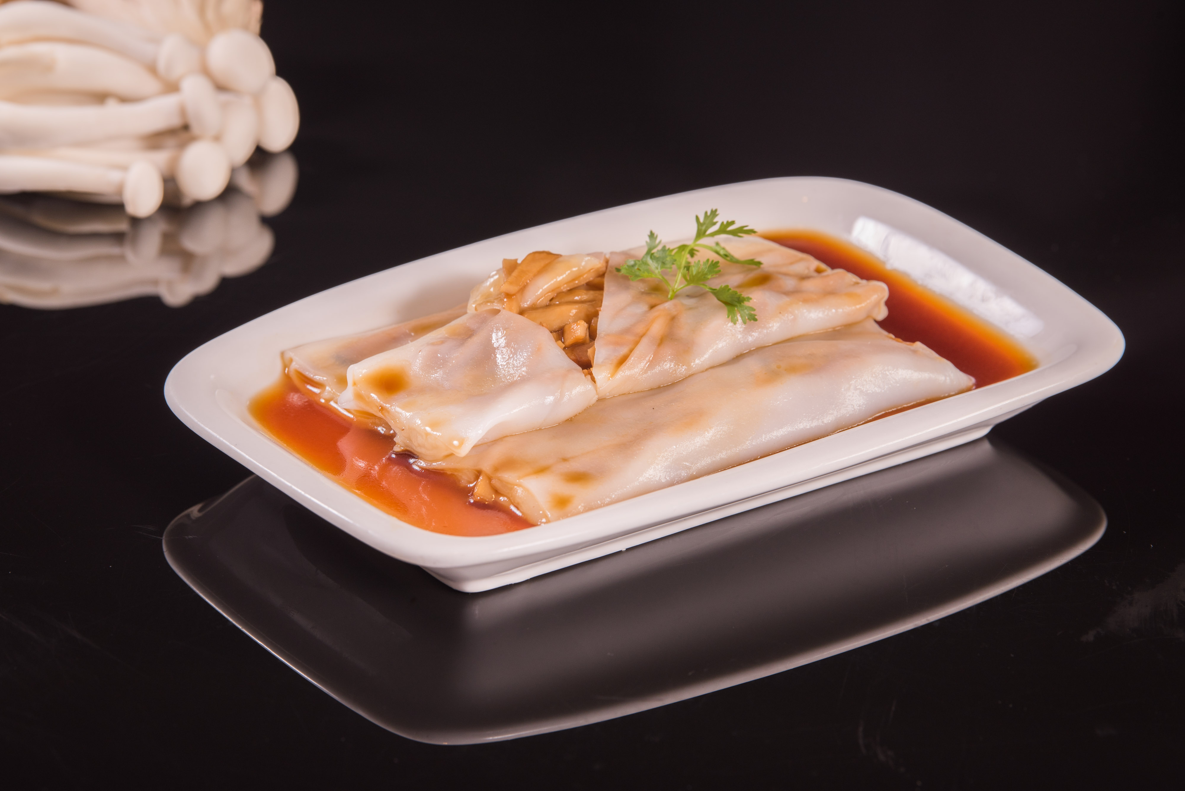 Mushroom Rice Roll