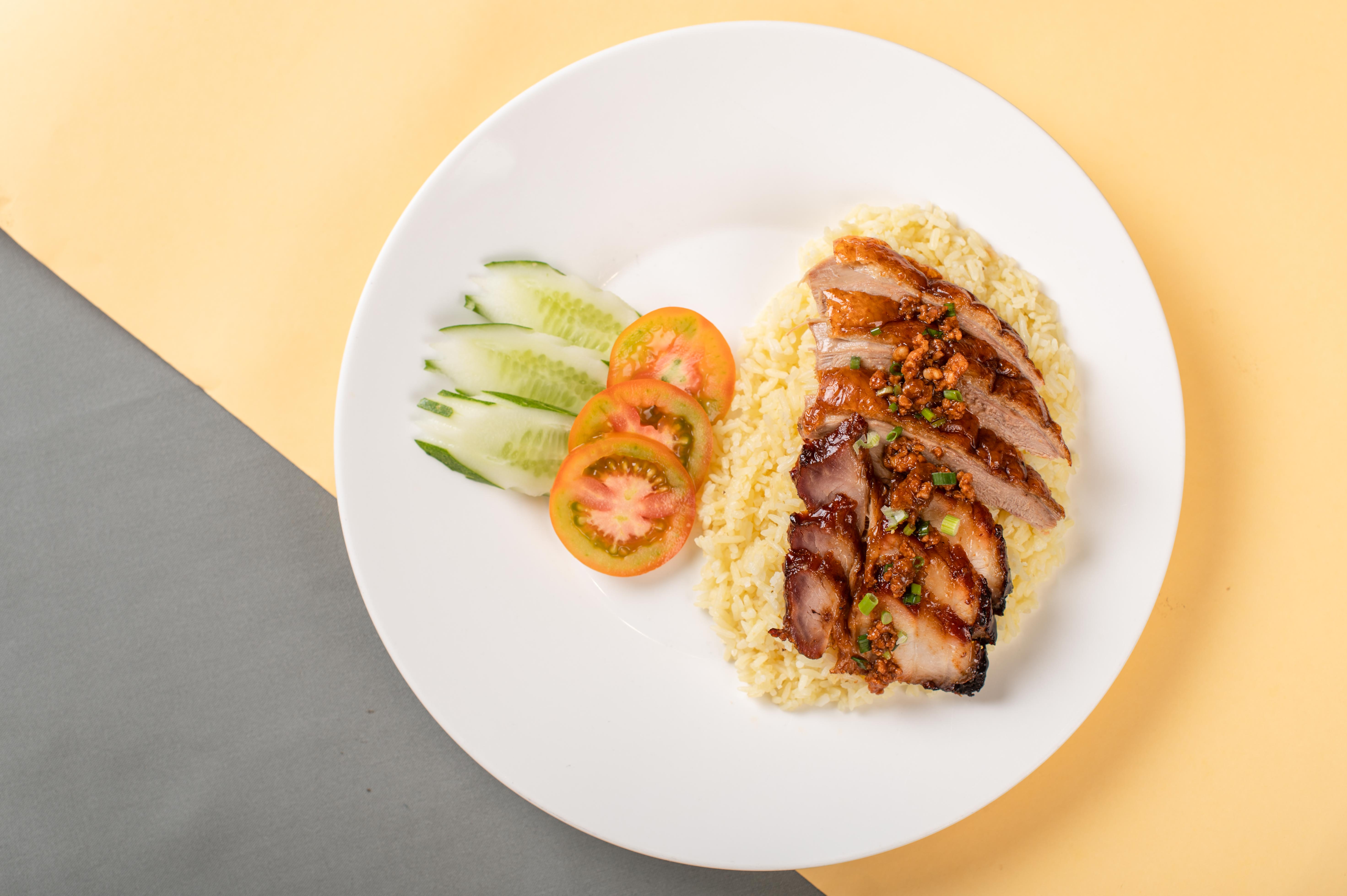Roasted Duck & BBQ Pork Rice