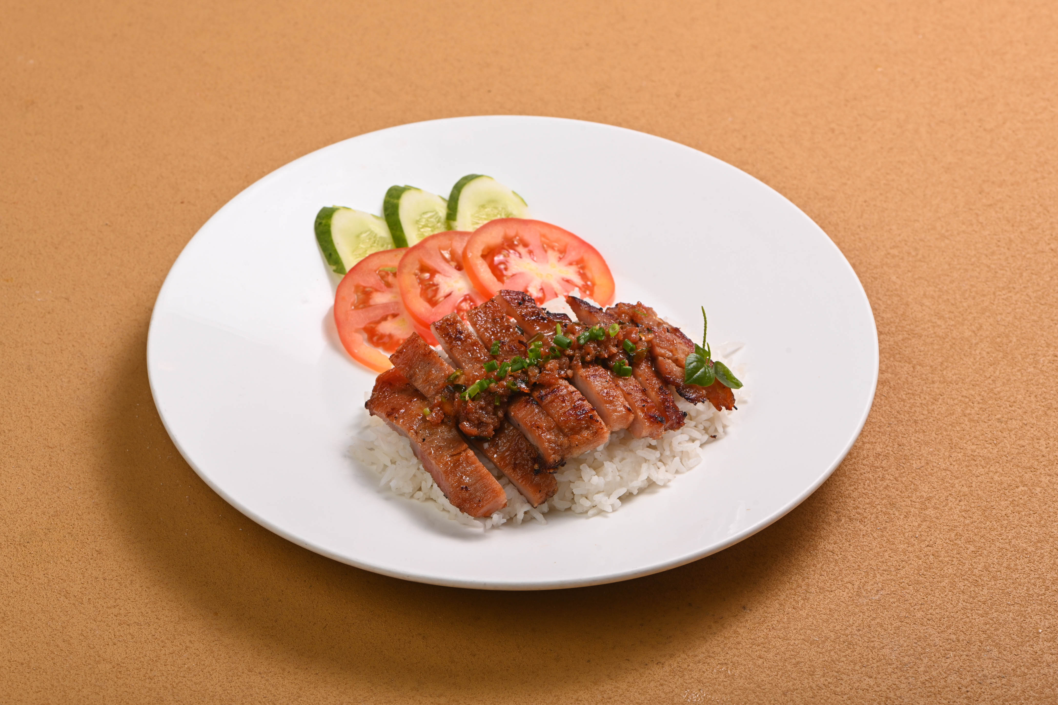 Pan-Seared Pork Rice